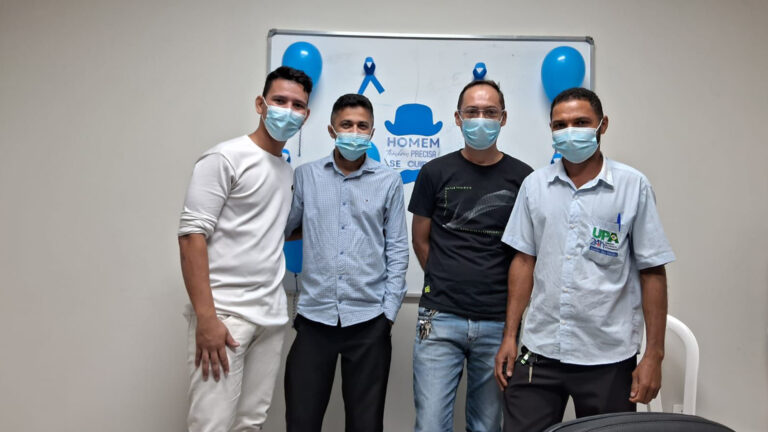 A campanha do Novembro Azul na UPA Araguaína contou com a adesão do público masculino, que buscou fazer os exames de PSA oferecidos pela unidade